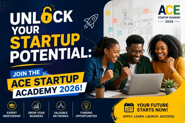 Unlock Your Startup Potential: Join the ACE Startup Academy 2026!
