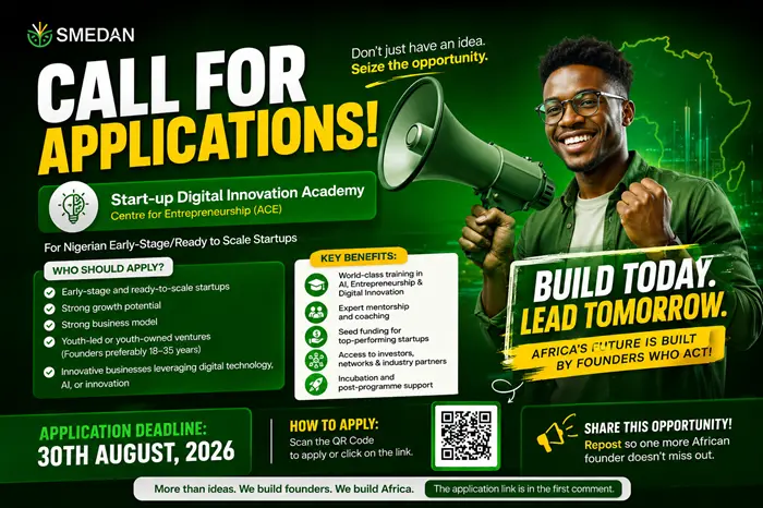 SMEDAN Start-up Digital Innovation Academy: A Complete Application Guide for Nigerian Founders
