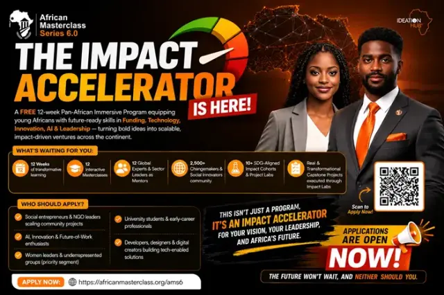 The African Masterclass Series 6.0 — "The Impact Accelerator" Application Guide