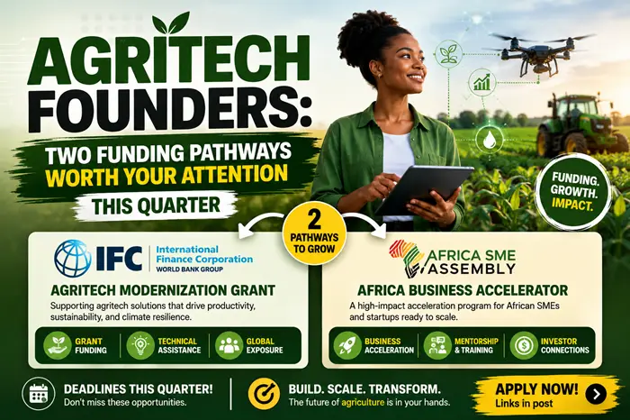 Top Two Funding Doors Open for Agritech Founders This Quarter