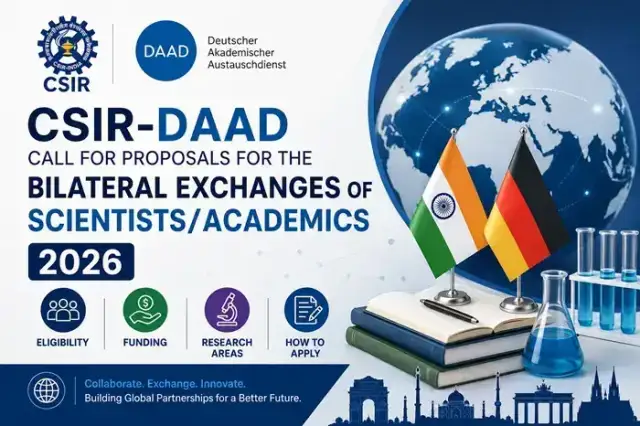CSIR-DAAD Call for Proposals for the Bilateral Exchanges of Scientists