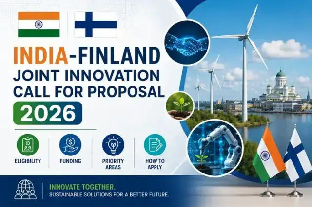 India-Finland Joint Innovation Call for Proposal 2026