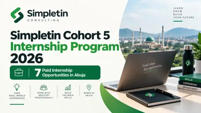 Simpletin Cohort 5 Internship Program 2026: 7 Paid Internship Opportunities