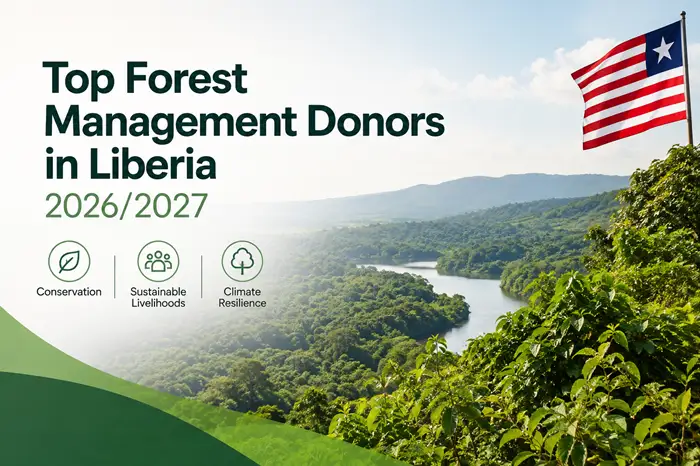 Top Forest Management Donors in Liberia 2026/2027