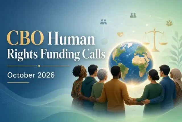 CBO Human Rights Funding Calls October 2026
