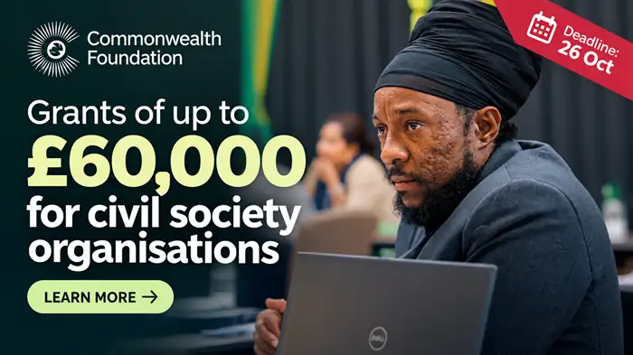 Commonwealth Foundation Open Grants Call 2026–2027